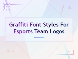Aggressive Graffiti Font Styles for Esports Team Logos and Names