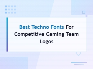 Best Techno Fonts for Competitive Gaming Team Logos | Top Picks 2025